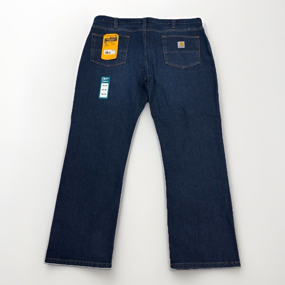 Carhartt Jeans Mens Size 40x30 Relaxed Fit Rugged Flex Denim 5 Pocket NWT